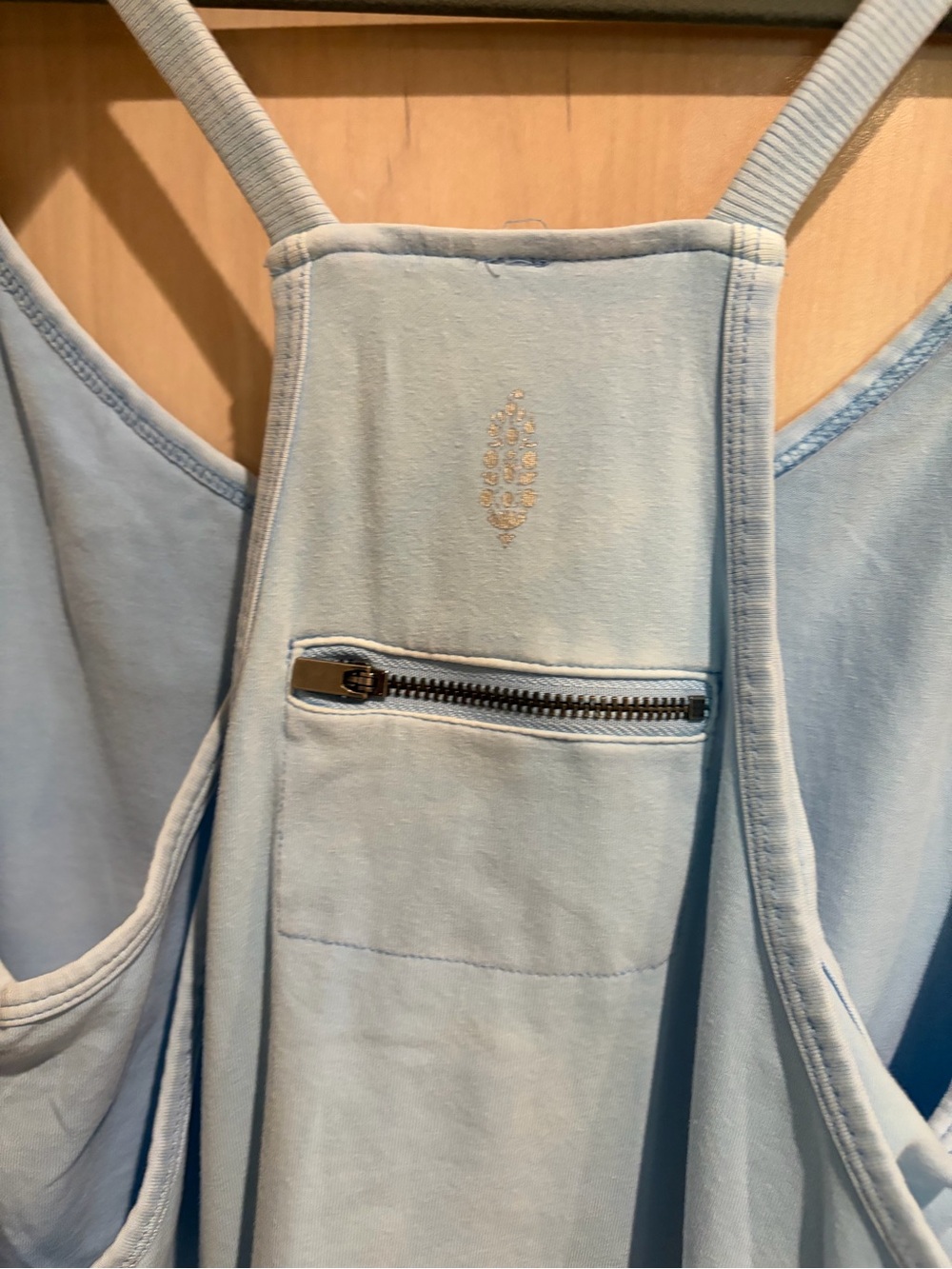 FP Movement by Free People Light Blue Pocket athletic Tank Dress - Picture 2 of 5